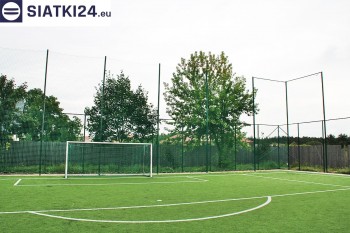 Siatki Rypin - Tu zabezpieczysz ogrodzenie boiska w siatki; siatki polipropylenowe na ogrodzenia boisk. dla terenów Rypina