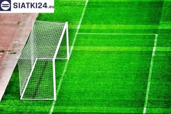 Siatki Rypin - Siatki do bramki - 7,32x2,44 - (7,5x2,5m- tak zwane bramki siódemki) do piłki nożnej. dla terenów Rypina